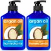 Nysa-9 Moroccan Argan Oil Shampoo and Conditioner Set for Men & Women, Hydrating, Thickening, Anti-Frizz Shampoo & Conditioner for Fine, Curly, Dry, Damaged & Color-Treated Hair (16.9 fl oz ea) - Thumbnail Image 1