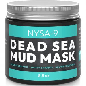 Dead Sea Mud Mask for Face & Body, Exfoliating Spa Treatment for Acne & Skin Problems by Nysa-9