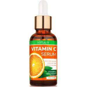Vitamin C Serum(2 Pack), Powerful Antioxidant for Skin Brightening by Nysa-9