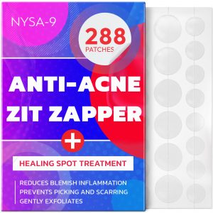 Anti-Acne Zit Zapper (8 Sheets, 2 Sizes), 288 Hydrocolloid Pimple Patches by Nysa-9