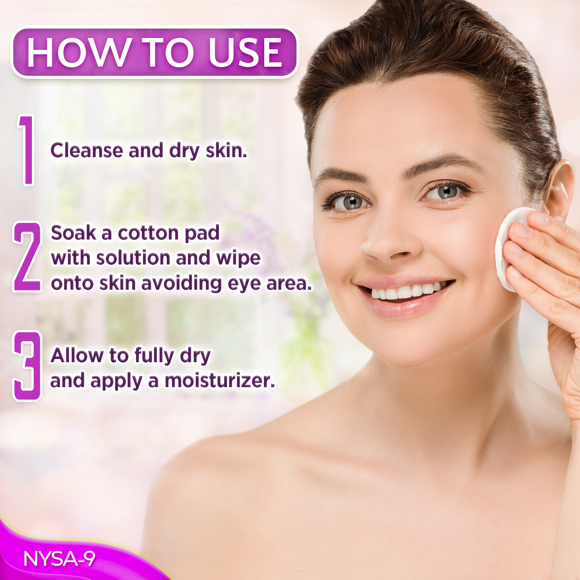 Glycolic Acid 10% AHA Face Exfoliator, 2 Pack, Gentle Facial Exfoliant by Nysa-9 - Image 8