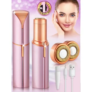 Painless Hair Removal Device for Women (Rose Gold), Electric Facial Hair Remover by Nysa-9